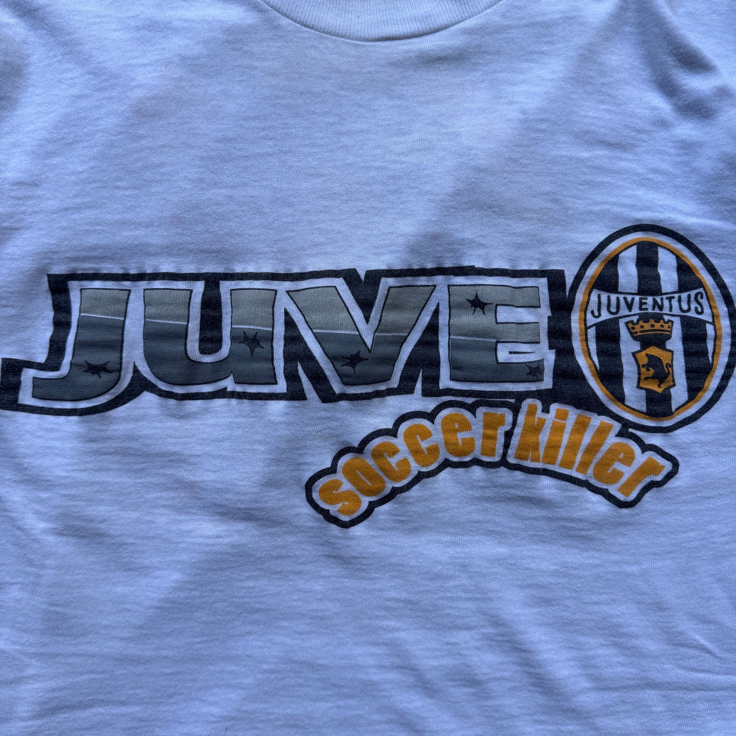 Vintage 90s Juventus Juve “Soccer Killer” tee
