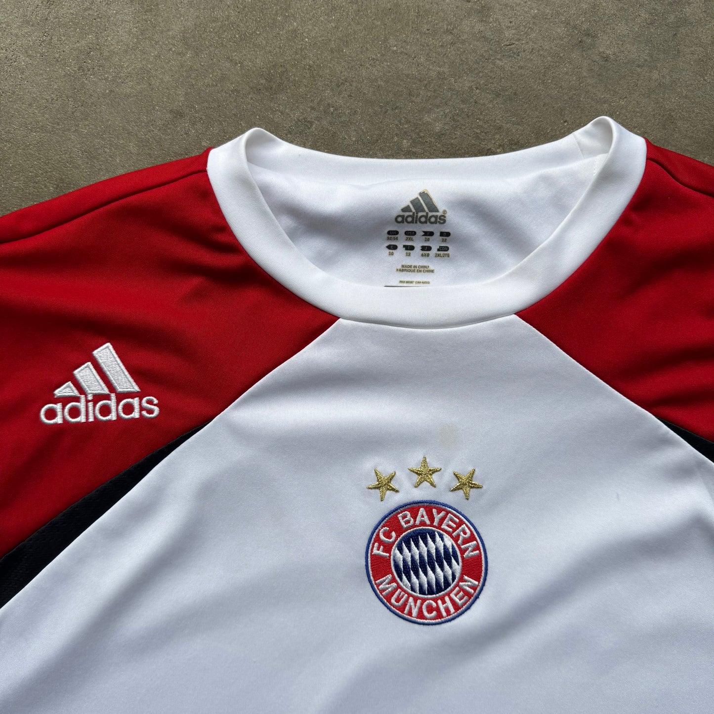 Vintage Adidas Bayern München 2007-08 Training Shirt