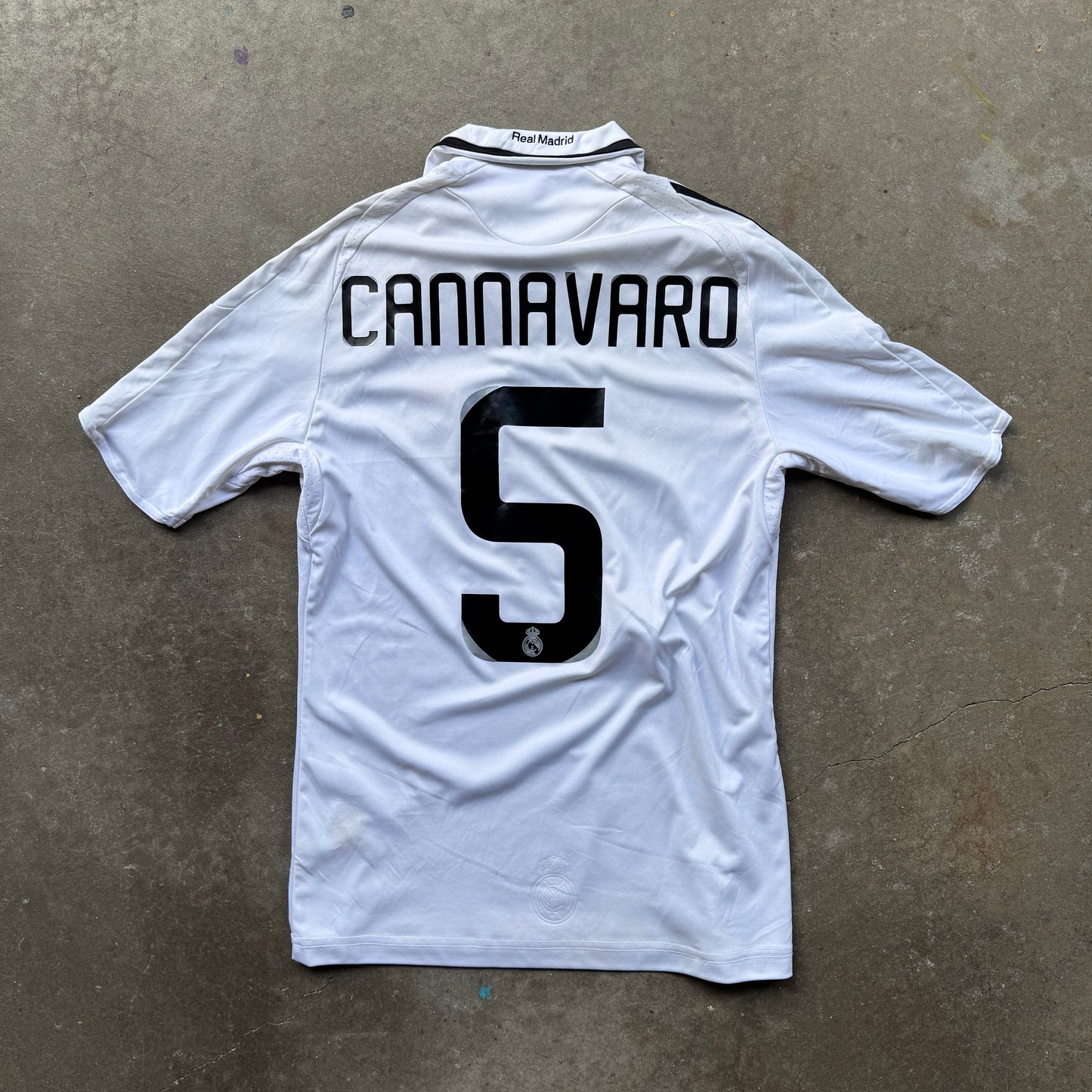Vintage Adidas 08/09 Real Madrid Home Jersey