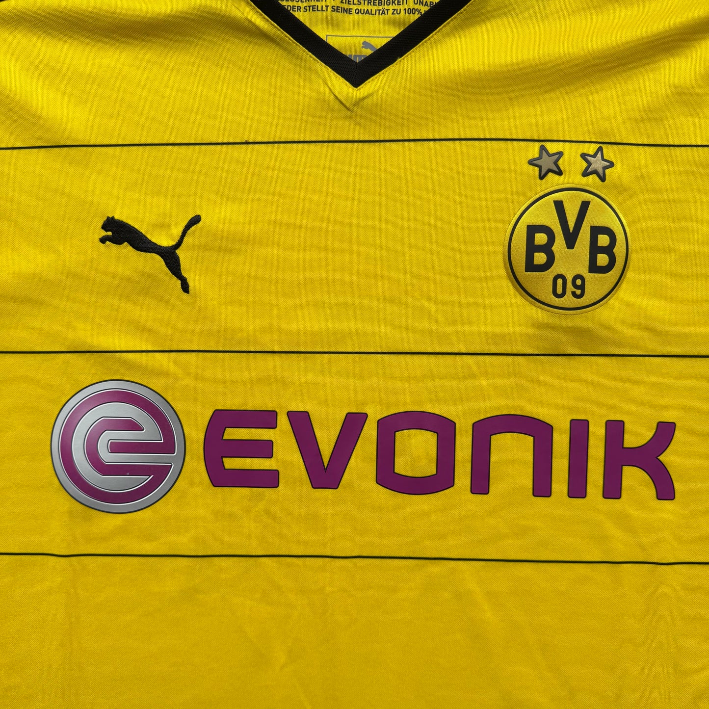 Puma 2015-2016 Borussia Dortmund 09 Home Jersey