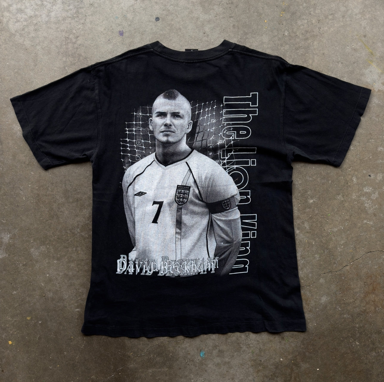 2000s Vintage David Beckham England tee