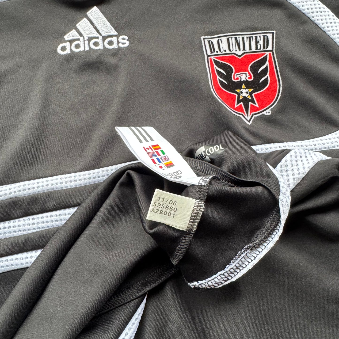 Vintage 2005/06 MLS DC United Adidas Testimonial Jersey
