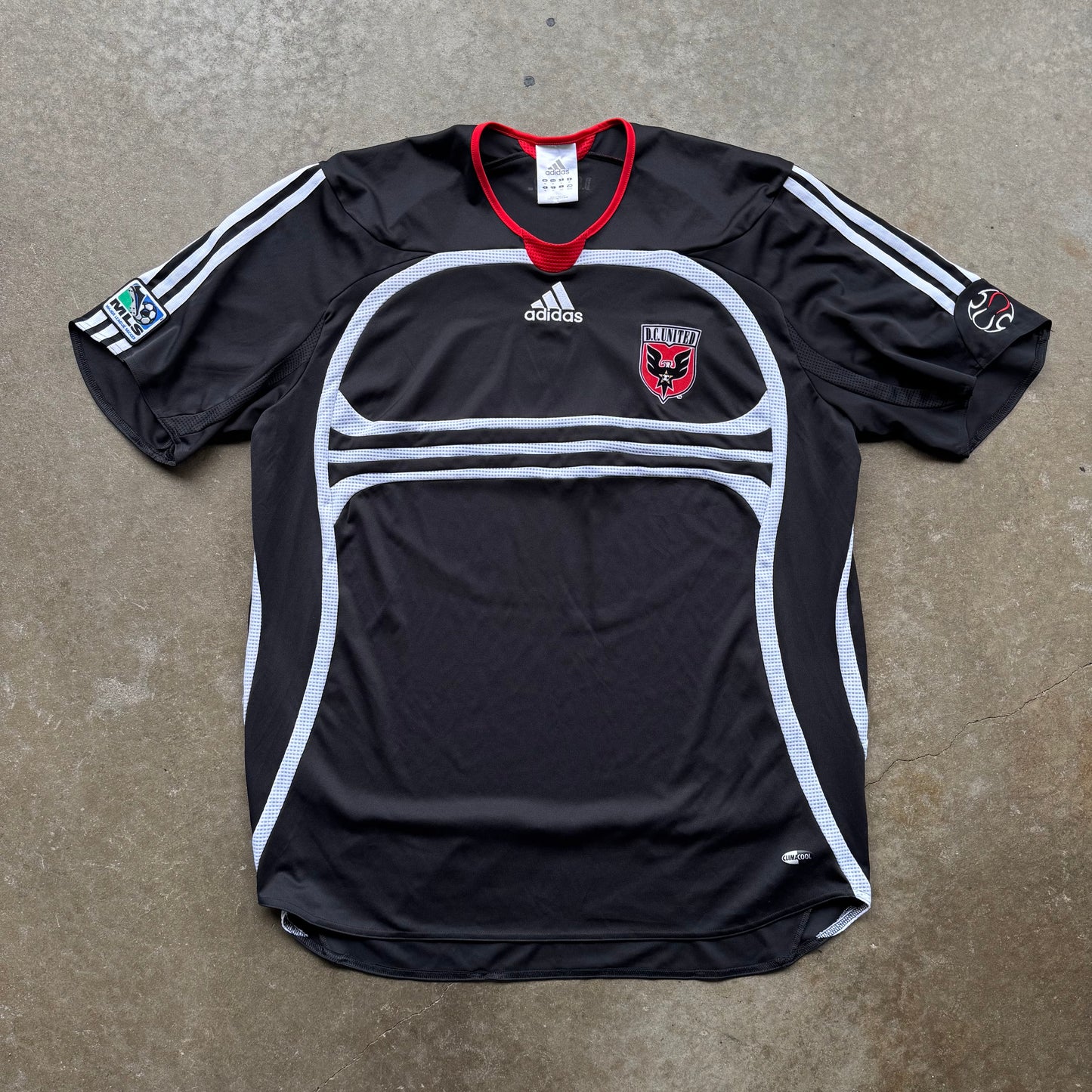 Vintage 2005/06 MLS DC United Adidas Testimonial Jersey