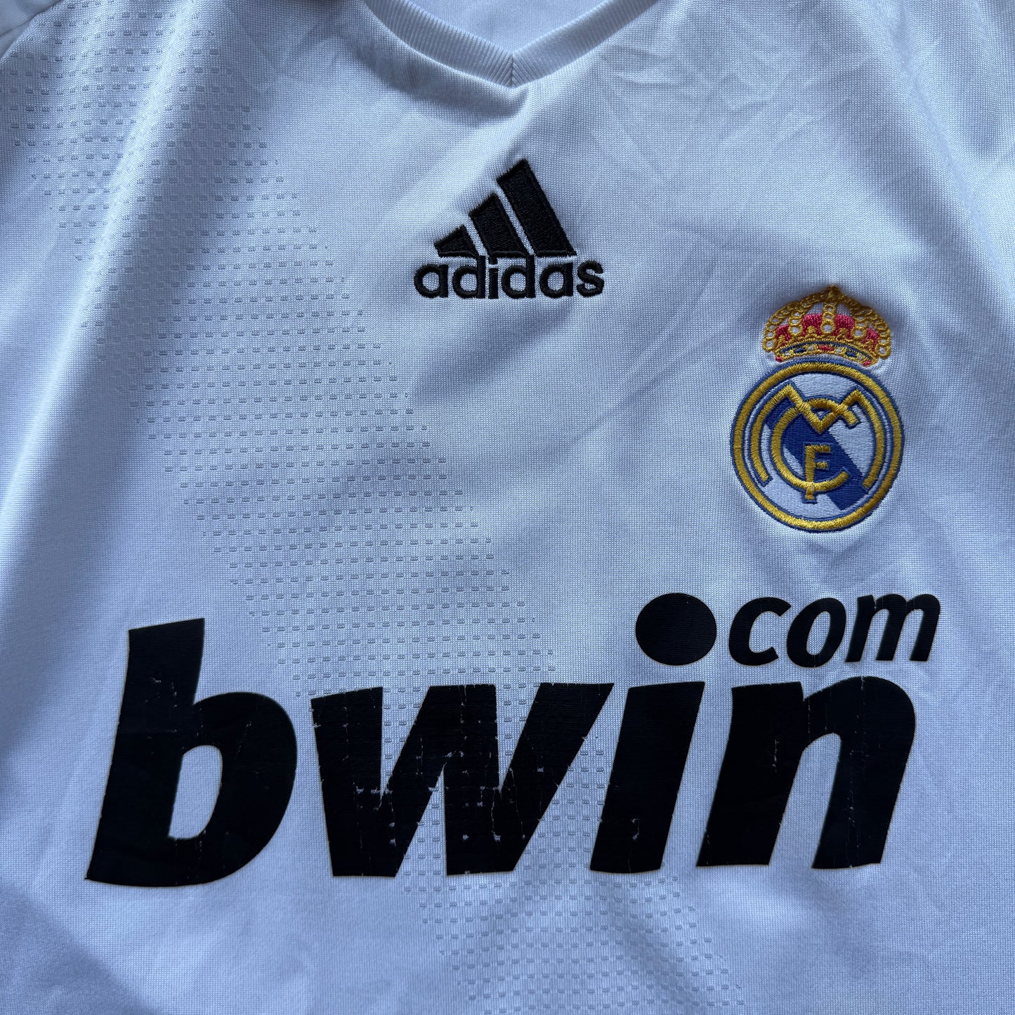 Vintage Adidas 08/09 Real Madrid Home Jersey