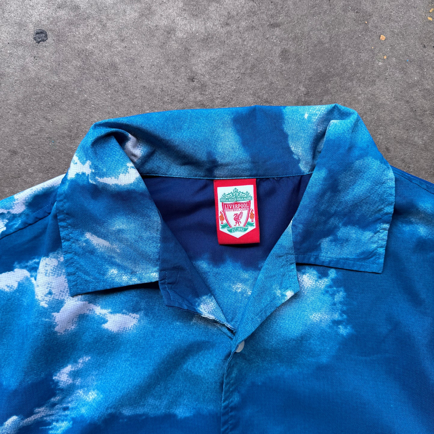 Official LFC Liverpool Football Club Anfield Stadium Button up shirt
