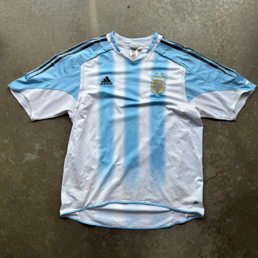 Vintage Adidas Argentina 2004-2005 Home Jersey